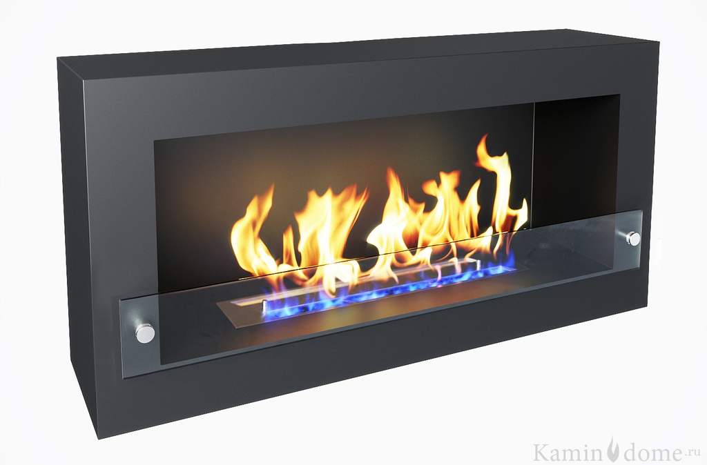 Биокамин Quarter 900 черный