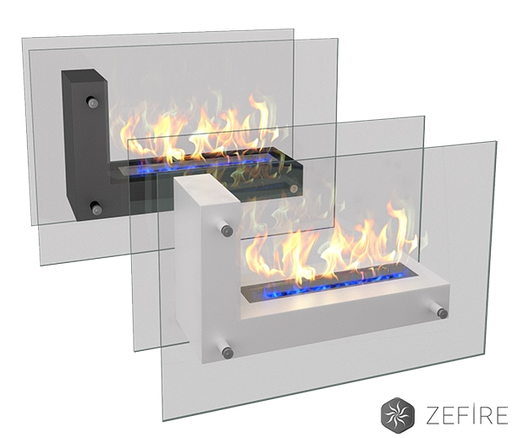 [1100] Биокамин Fidero 900 черный