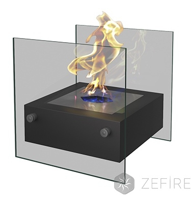 [1107] Биокамин Rubicon черный